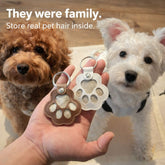 PawNest™ Memory Keychain - Stores Real Pet Hair | Pack of 2