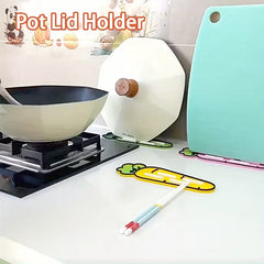 Cute Carrot Pot Lid & Sponge Holder Mat