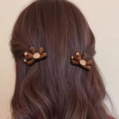 Teddy Bear Hair Clip