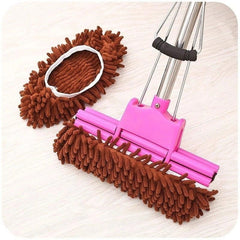 Reusable Microfiber Dust Cleaning Slippers