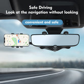 RearviewSight™ Pro – The Eye Level Car Phone Holder for Safer, Hands-Free Driving !