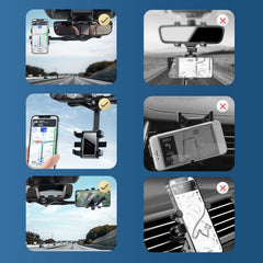 RearviewSight™ Pro – The Eye Level Car Phone Holder for Safer, Hands-Free Driving !