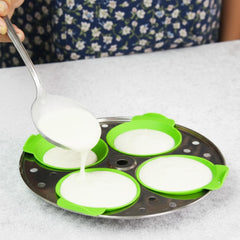 Reusable Silicone Idli Moulds (Set of 8) – Non-Stick BPA-Free Idli Maker Cups