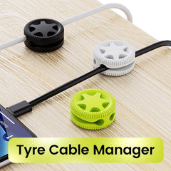 CordMate™ - Silicone Desktop Cable Organizer
