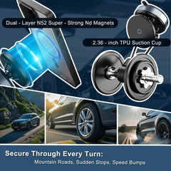 Premium Vacuum Magnetic Phone Holder