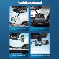 RearviewSight™ Pro – The Eye Level Car Phone Holder for Safer, Hands-Free Driving !