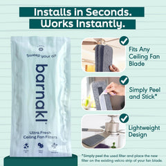 Ceiling Fan Dust Filter