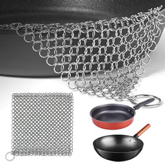 Stainless Steel Chain Scrubber (12.5 CM x 12.5 Cm)