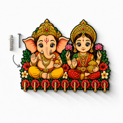 Laxmi Ganesh™ Blessings – Devotional Wall Organizer