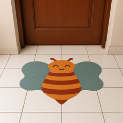 Honey Bee Door Mat