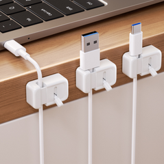CableDock™ - Desktop Cable Organizer with Lever