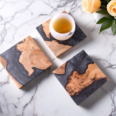 Elegant Wooden Coasters