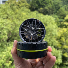 SolarWheel Fresh™ – Eco-Powered Rotating Car Air Freshener