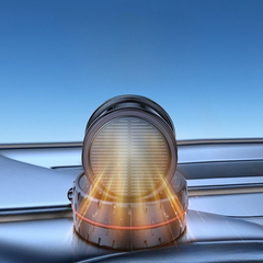 SolarWheel Fresh™ – Eco-Powered Rotating Car Air Freshener