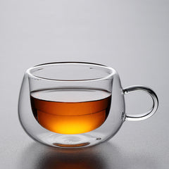 Double-Layer Glass Cup