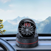 SolarWheel Fresh™ – Eco-Powered Rotating Car Air Freshener