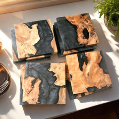 Elegant Wooden Coasters