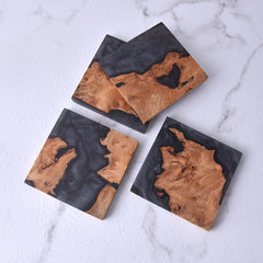 Elegant Wooden Coasters