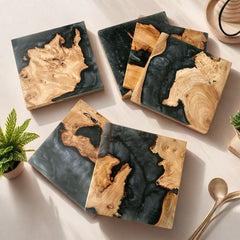 Elegant Wooden Coasters