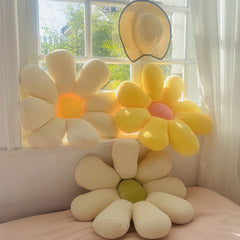Daisy Flower Pillow