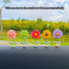 Dancing Flower Car Dashboard Decor (Pack of 5)