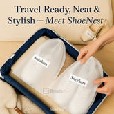 ShoeNest™ – Reusable Shoe Organizer Bags | Pack of 10