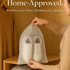ShoeNest™ – Reusable Shoe Organizer Bags | Pack of 10