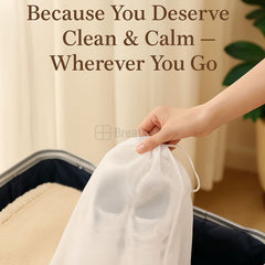 ShoeNest™ – Reusable Shoe Organizer Bags for Calm, Clean & Clutter-Free Living | Pack of 10