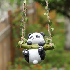 Cute Panda Swinging Ornament