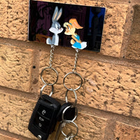 Bunny Pair Keychain