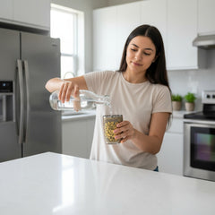 Meenakari Tray Glass set