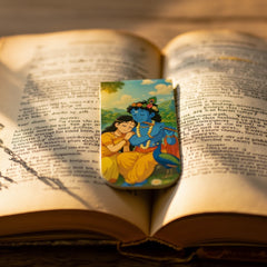 Radha Krishna Magnetic Bookmark