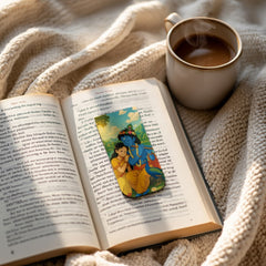Radha Krishna Magnetic Bookmark