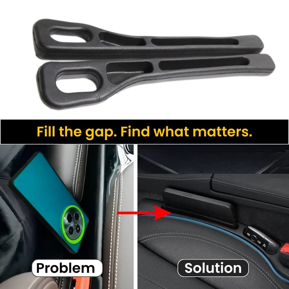 Car Seat Gap Stopper - No More Dropping Phones & Keys ( Buy 1 Get 1 FREE )