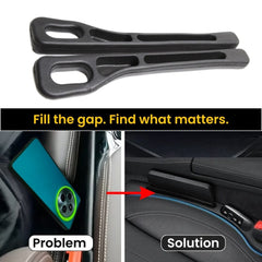 Car Seat Gap Stopper - No More Dropping Phones & Keys ( Buy 1 Get 1 FREE )