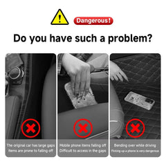 Car Seat Gap Stopper - No More Dropping Phones & Keys ( Buy 1 Get 1 FREE )