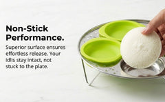 Reusable Silicone Idli Moulds (Set of 8) – Non-Stick BPA-Free Idli Maker Cups