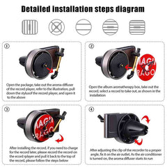 AirTracks™ - Turntable Car Air Freshener