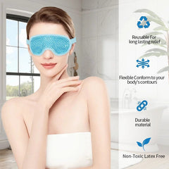EyeSoothe Gel Mask - The Ultimate Dark Circle and Puffiness Killer! (Pack of 2)