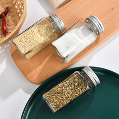 Glass Spice Jars + Labels Roll
