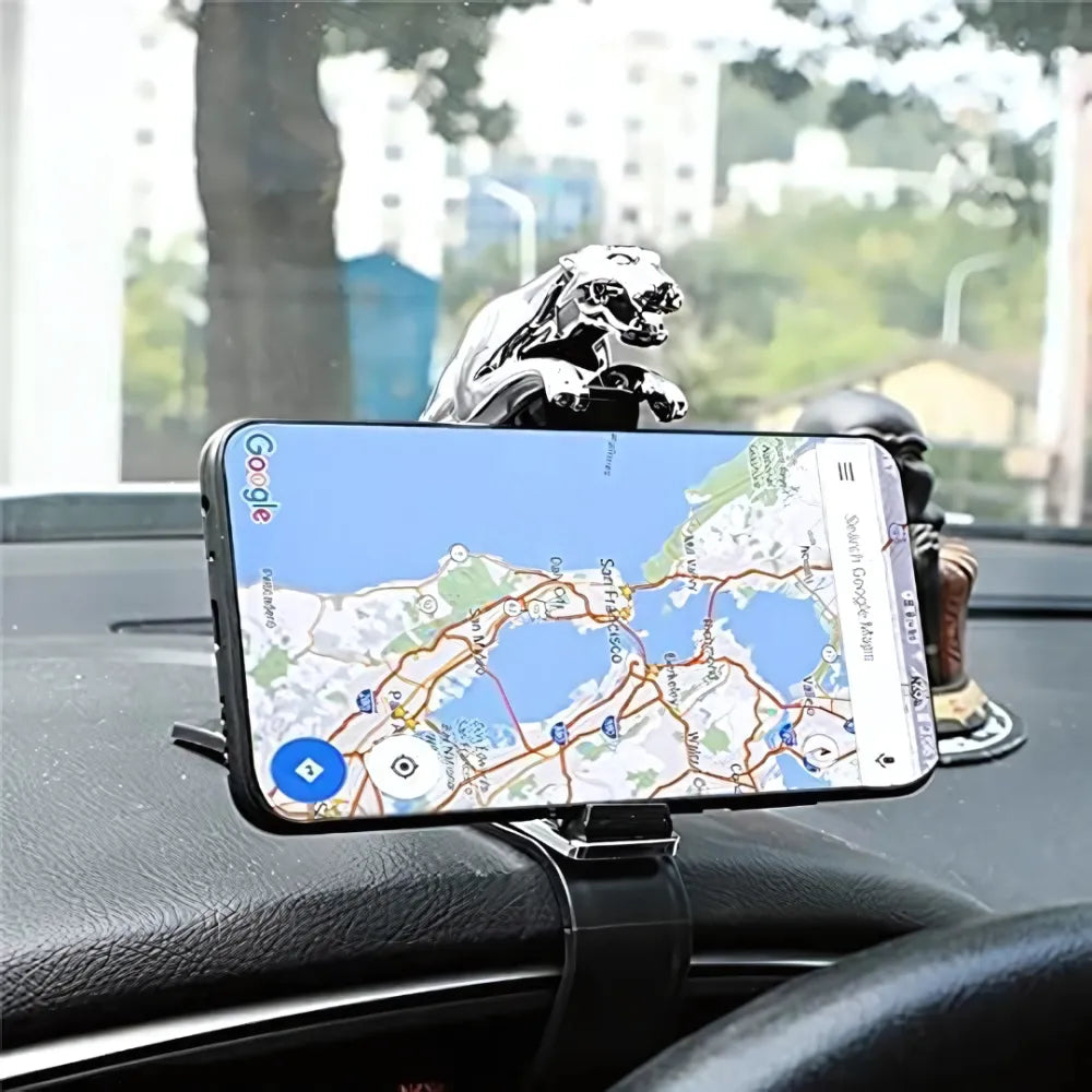 Jaguar dashboard phone holder for car