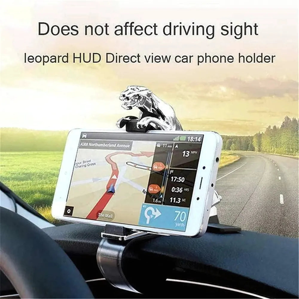 Jaguar dashboard phone holder for car