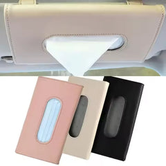 TissueNest™ - The Ultimate Leather Tissue Holder (Beige)