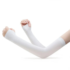 BreezeShield™ - The Unisexc UV Cooling Arm Sleeves (Thumb-Hole)