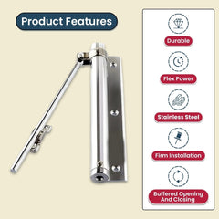 Premium Automatic Door Closer for Home & Office ( Buy 1 Get 1 FREE 🔥 New Year Offer )