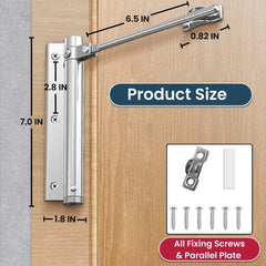 Premium Automatic Door Closer for Home & Office ( Buy 1 Get 1 FREE 🔥 New Year Offer )