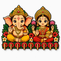 Laxmi Ganesh™ Blessings – Devotional Wall Organizer