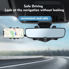 RearviewSight™ Pro – The Eye Level Car Phone Holder for Safer, Hands-Free Driving !