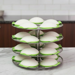 Reusable Silicone Idli Moulds (Set of 8) – Non-Stick BPA-Free Idli Maker Cups