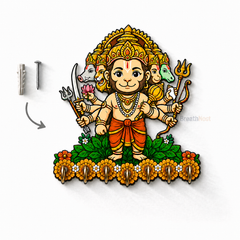 Panch Mukhi Hanuman™ Blessings – Devotional Wall Organizer!